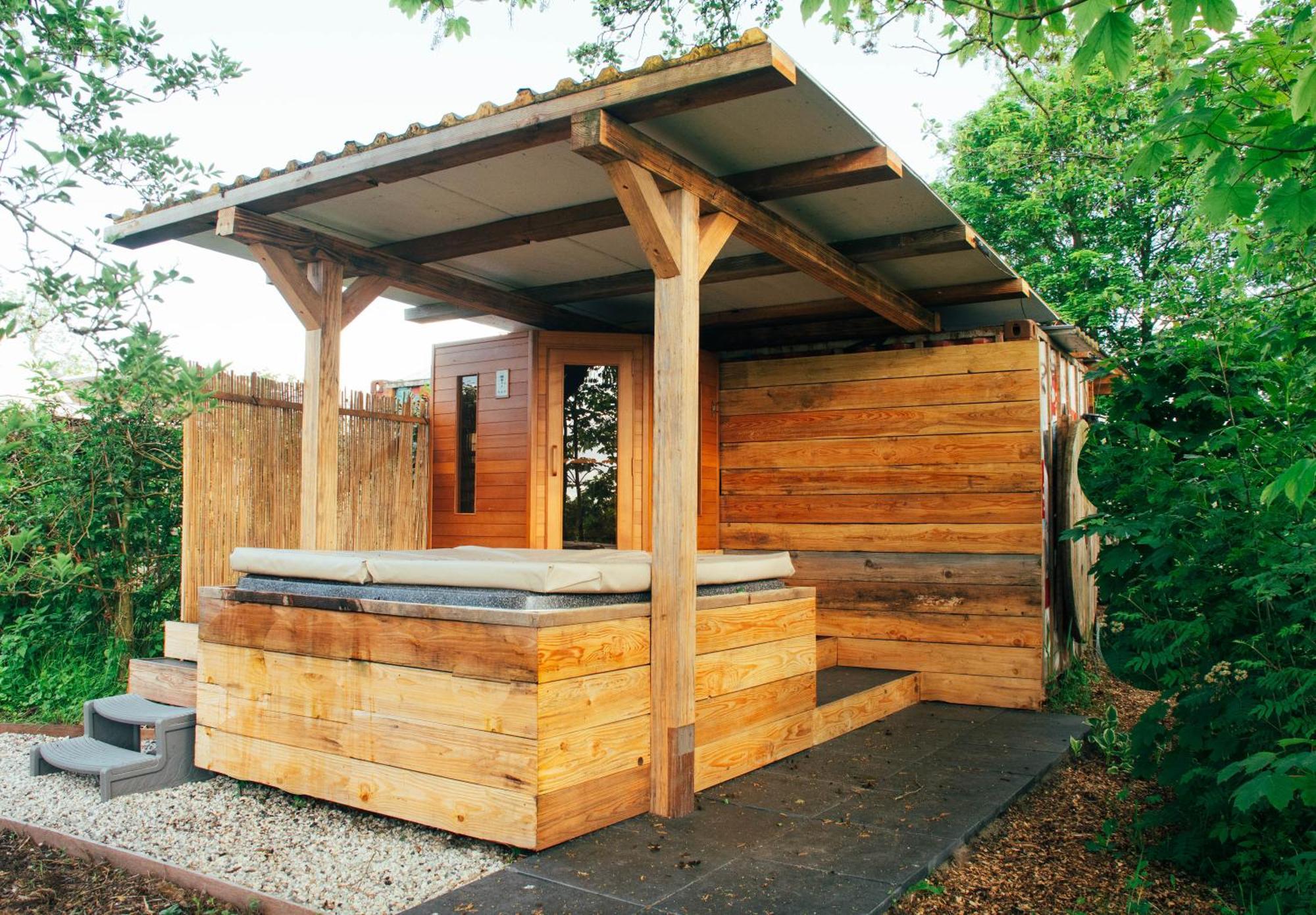 Boho Experience Wellness, Jacuzzi, Sauna, Bbq, Garden, Sleeps 10 Kockengen Exterior foto