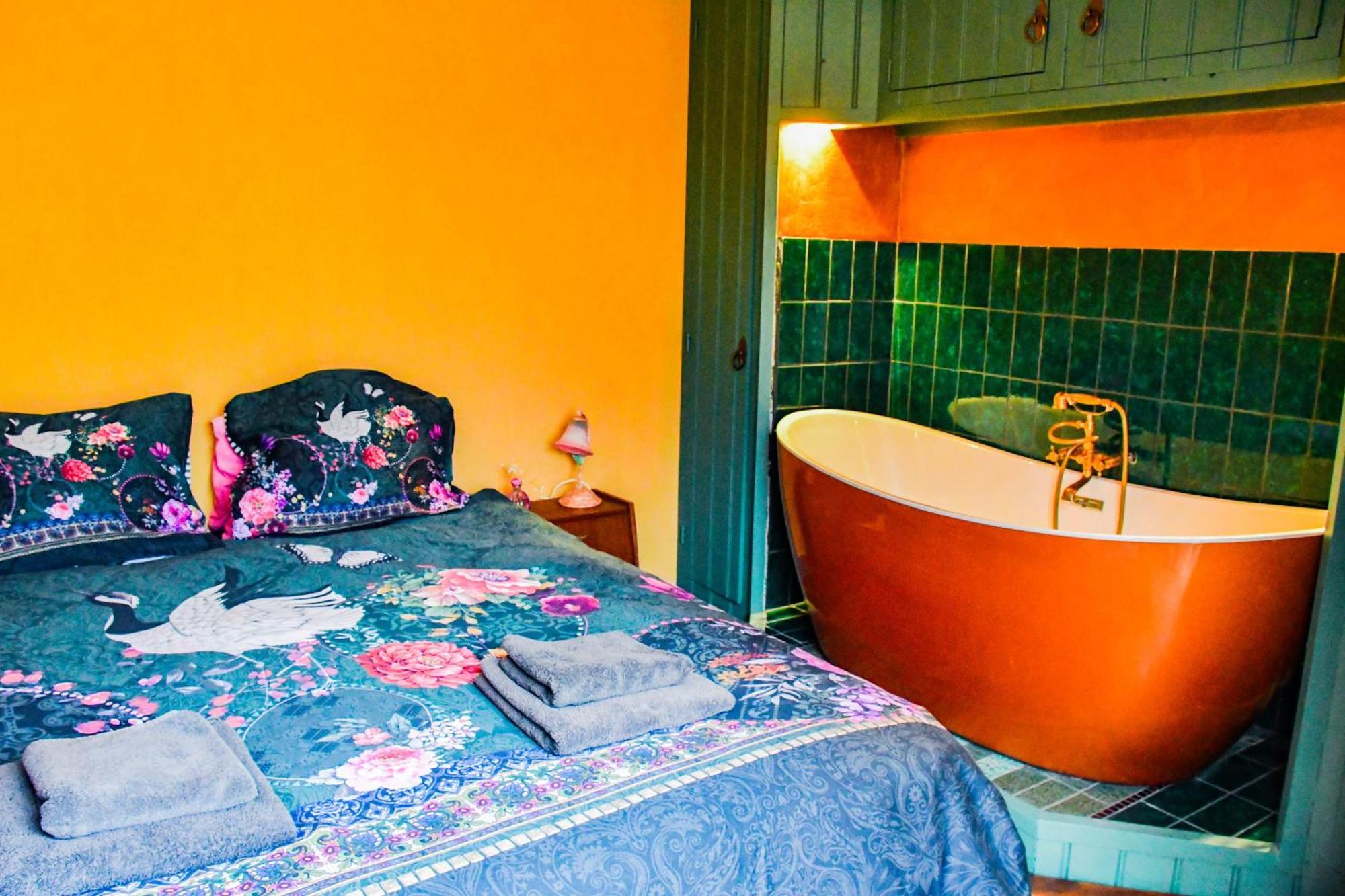 Boho Experience Wellness, Jacuzzi, Sauna, Bbq, Garden, Sleeps 10 Kockengen Exterior foto