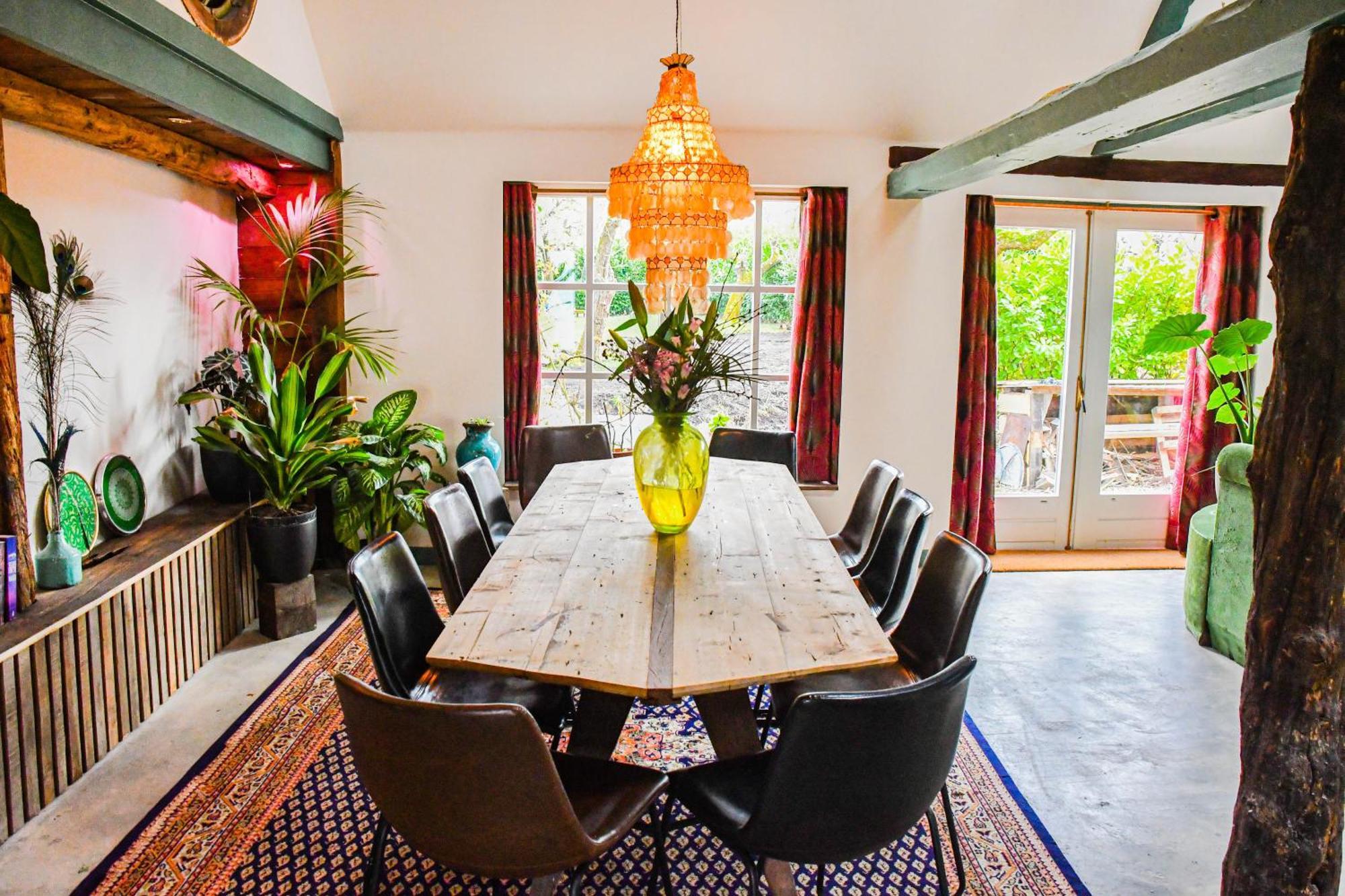 Boho Experience Wellness, Jacuzzi, Sauna, Bbq, Garden, Sleeps 10 Kockengen Exterior foto