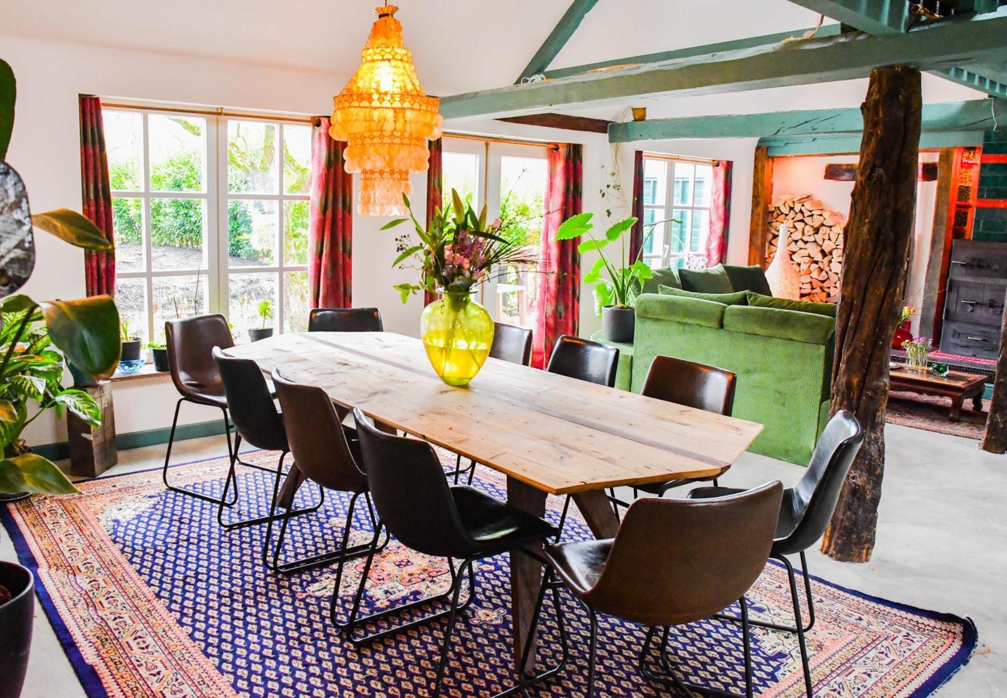 Boho Experience Wellness, Jacuzzi, Sauna, Bbq, Garden, Sleeps 10 Kockengen Exterior foto